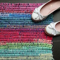 photo d'un tapis en lirette
