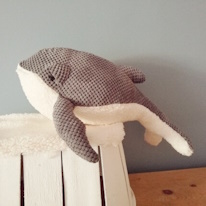 photo d'un peluche baleine