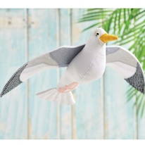 photo d'une peluche mouette