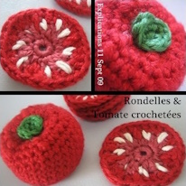 photo de tomate dinette au crochet