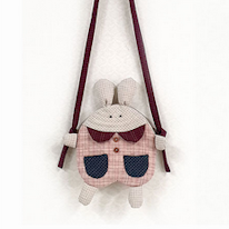 photo d'un sac peluche lapin