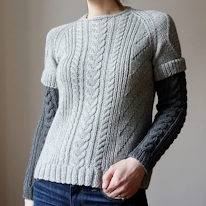 photo d'un pullover à manches longues illusions