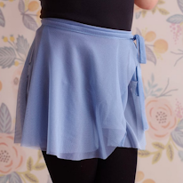 photo d'une jupette de dance violette