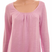 photo d'un pull rose pâle