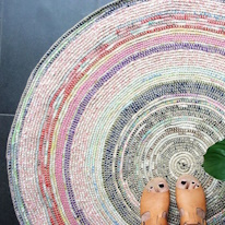 photo d'un tapis en lirette