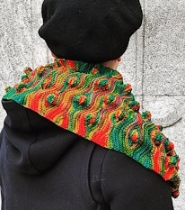 photo d'un tour de cou texturé