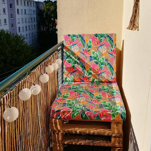 housse de fauteuil par Mariquita