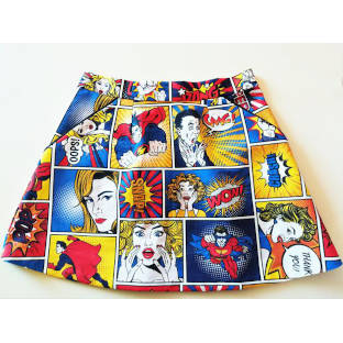 Jupe Comics de Mariquita