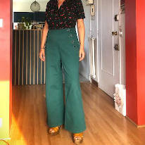 pantalon à pont par Mariquita